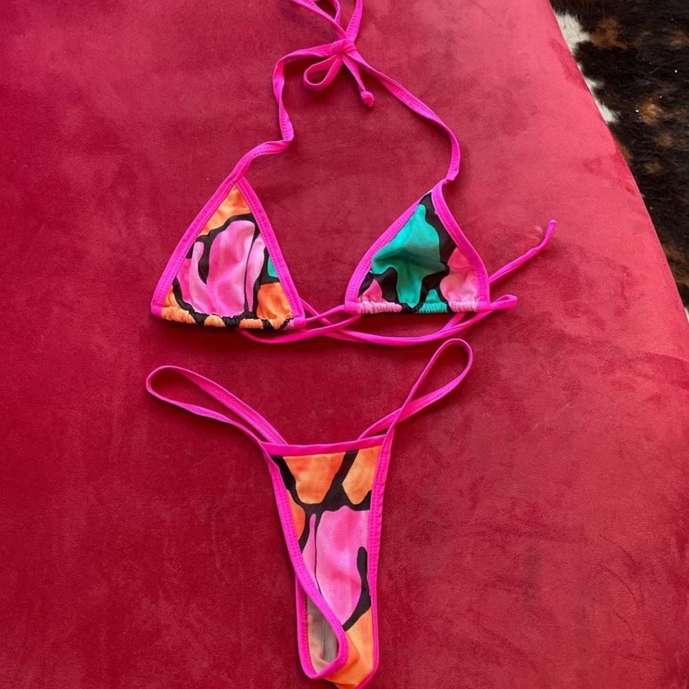 Vintage mesh bikini from Brazil size XS/S